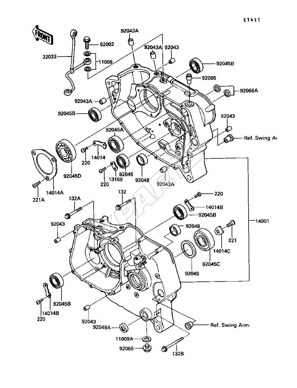 Billede til varegruppe Crankcase