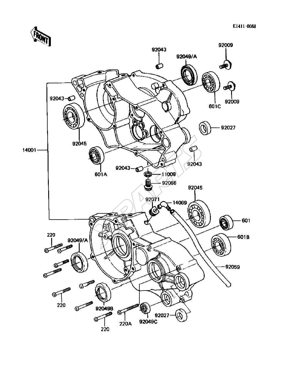 Billede til varegruppe Crankcase
