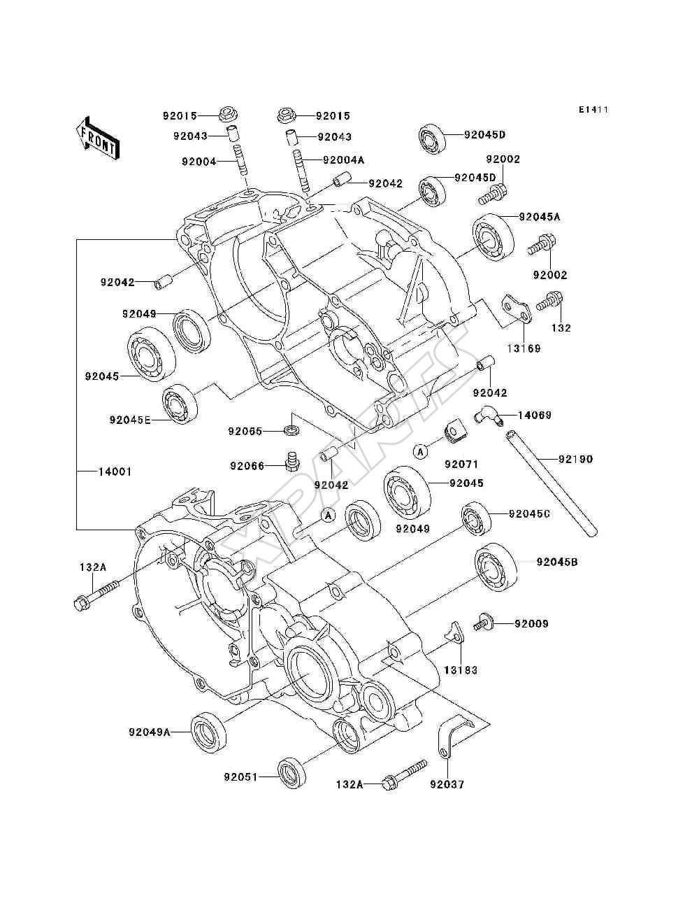 Billede til varegruppe Crankcase