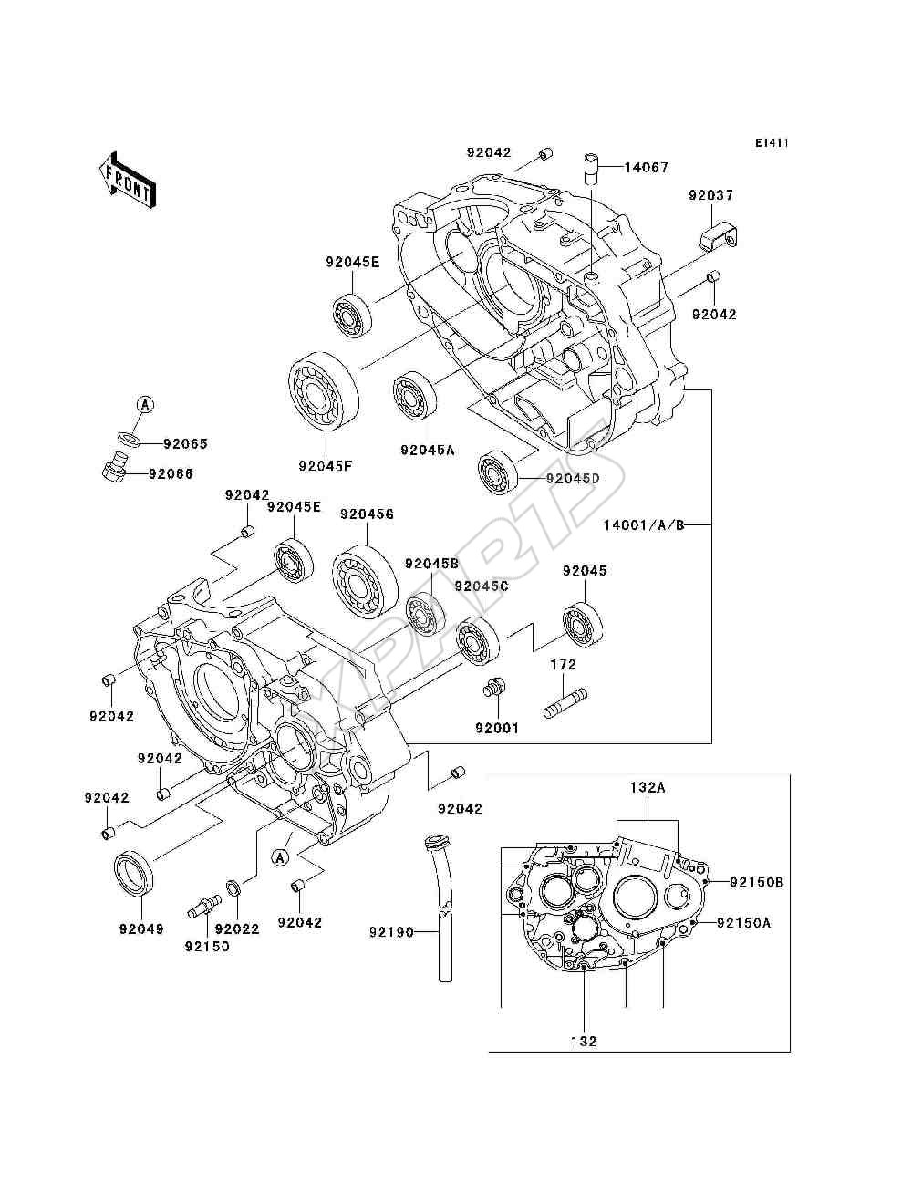 Billede til varegruppe Crankcase