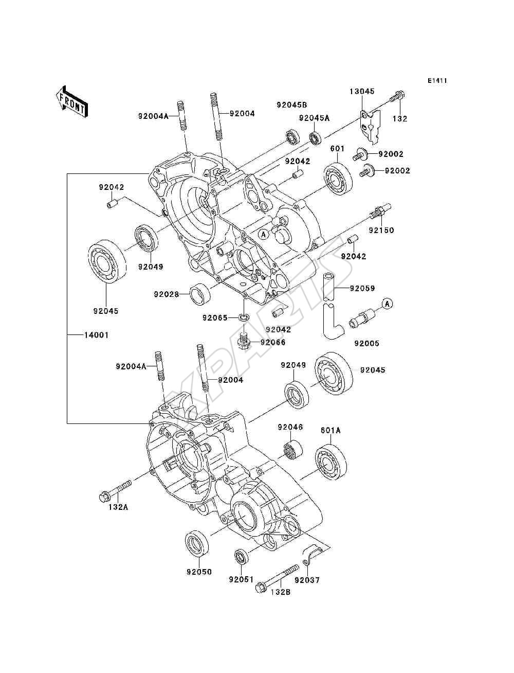 Billede til varegruppe Crankcase