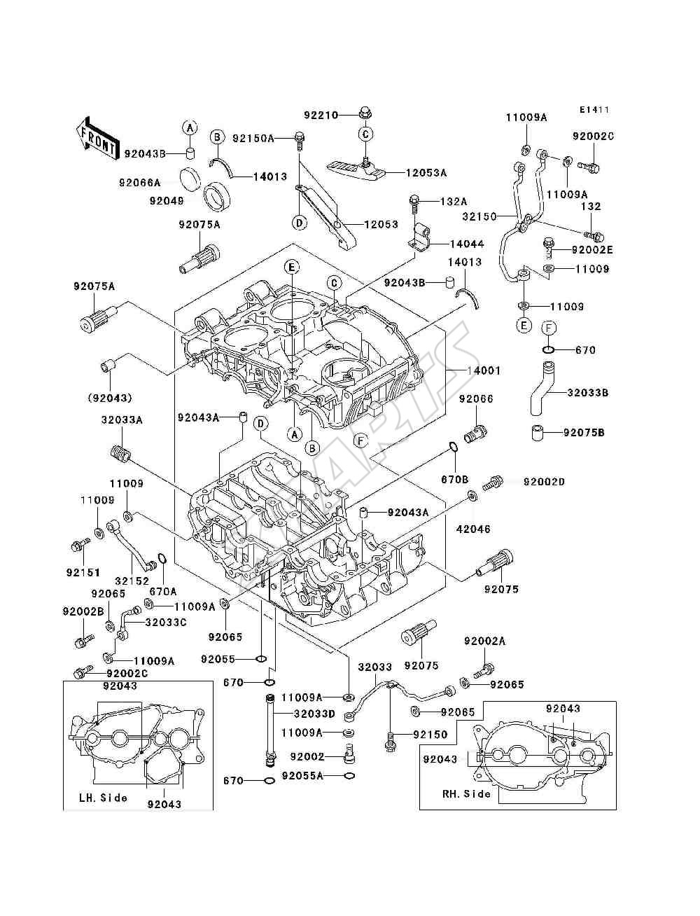 Billede til varegruppe Crankcase