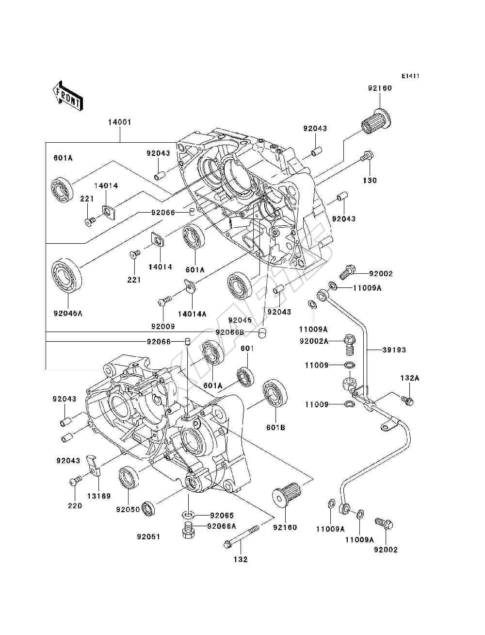 Billede til varegruppe Crankcase