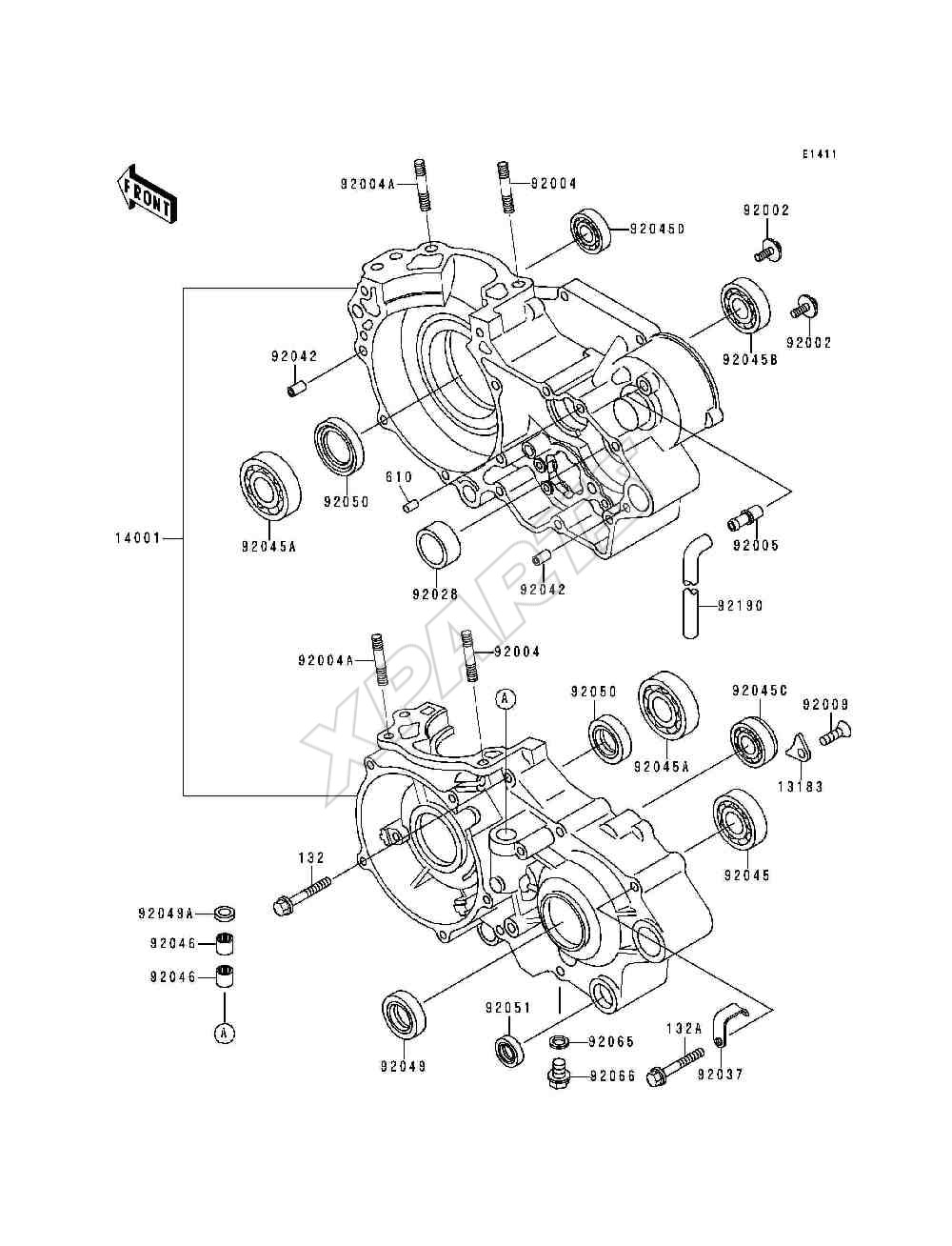 Billede til varegruppe Crankcase