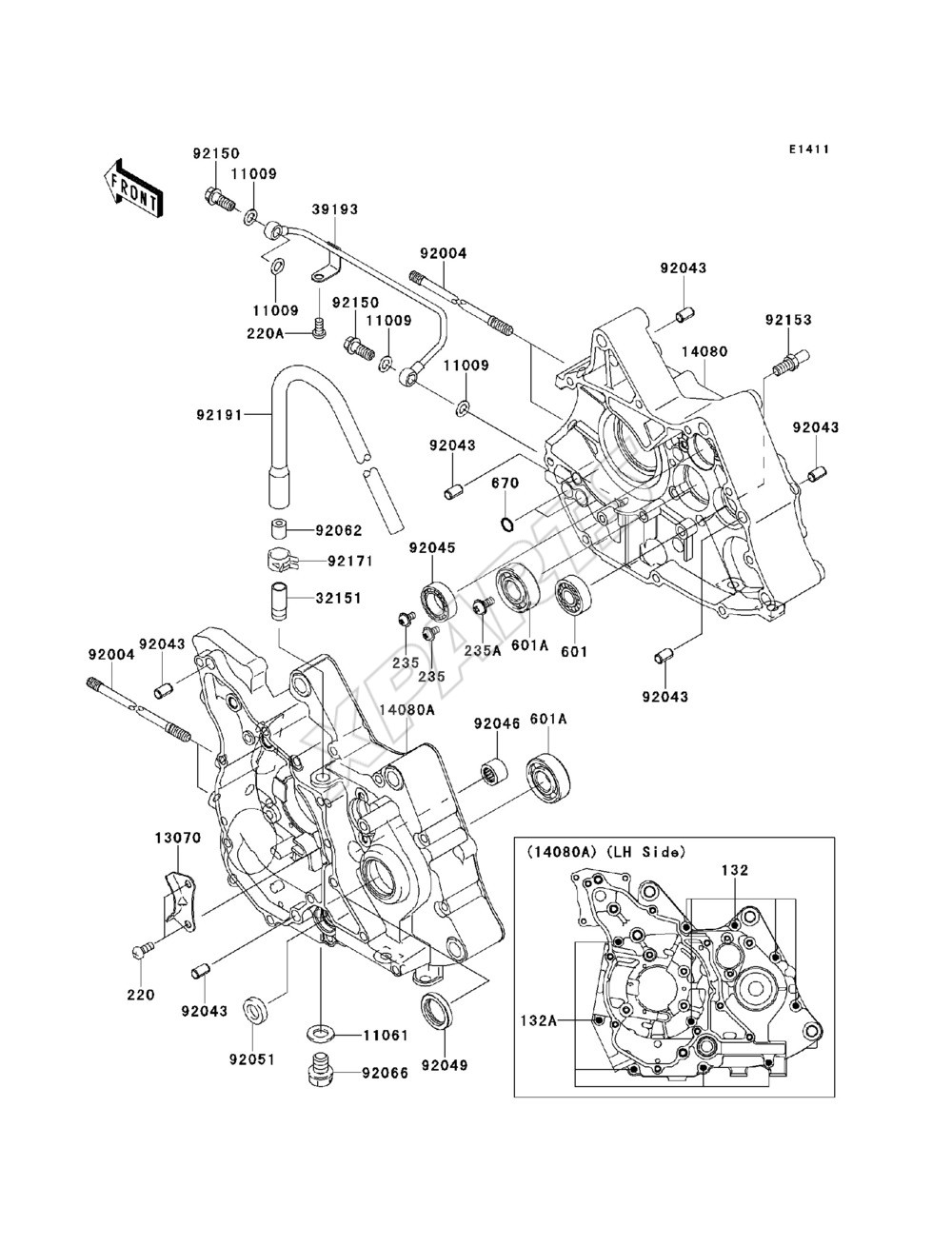 Billede til varegruppe Crankcase