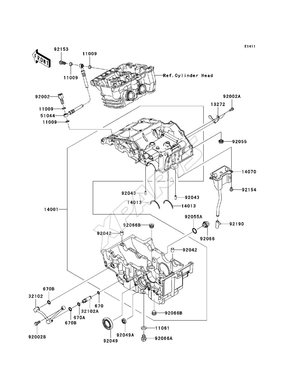 Billede til varegruppe Crankcase