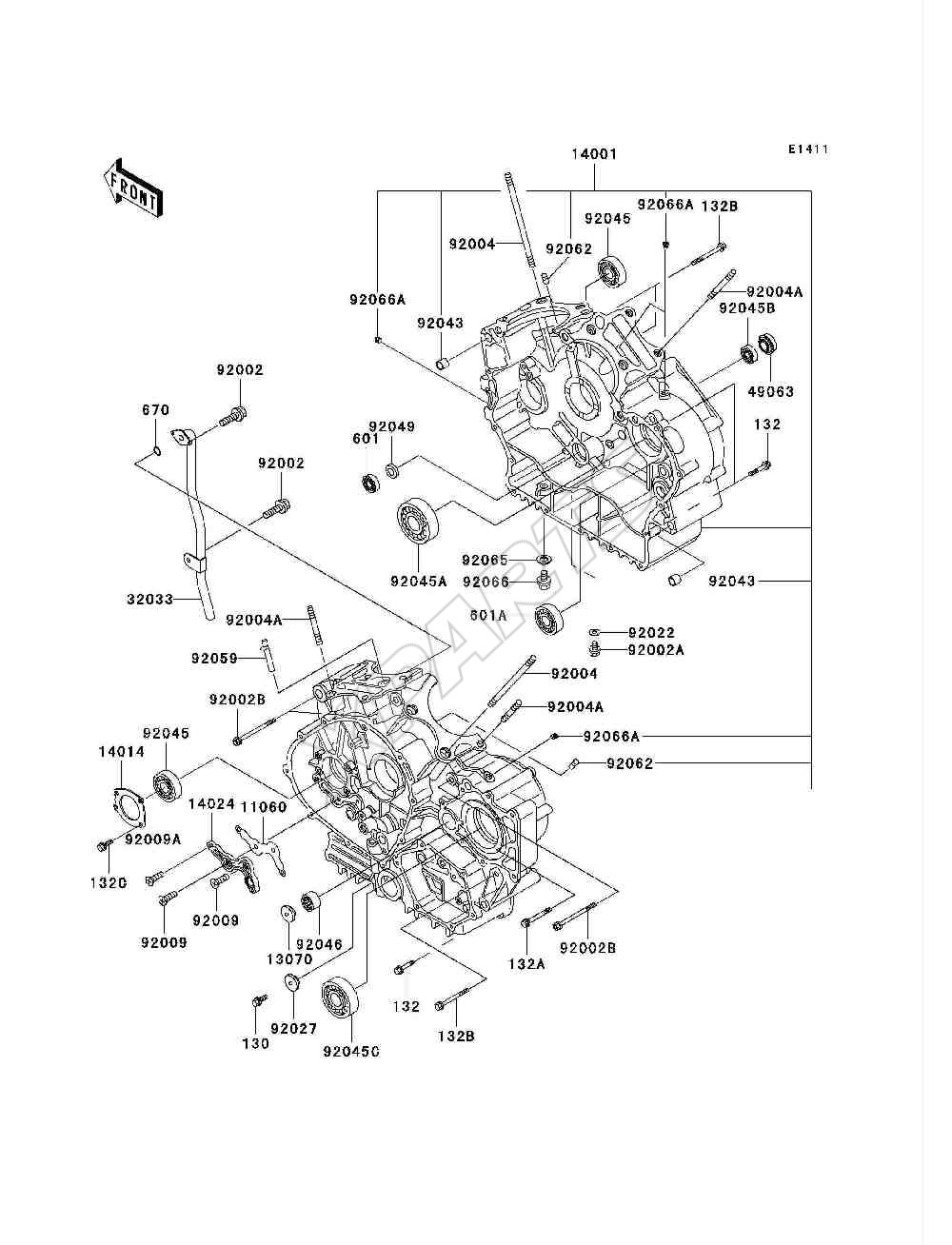 Billede til varegruppe Crankcase