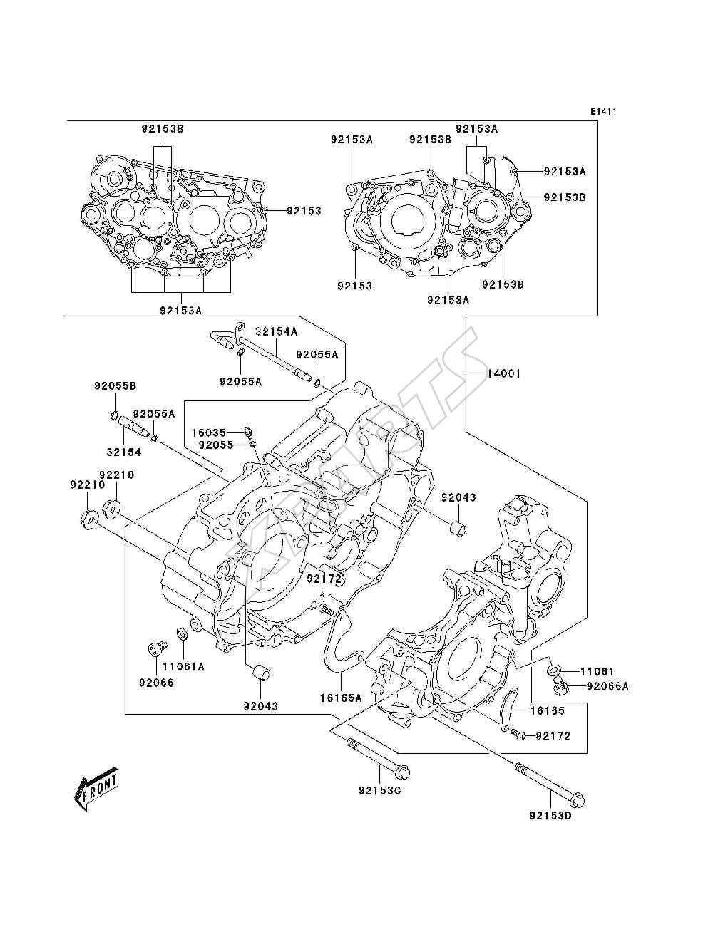 Billede til varegruppe Crankcase