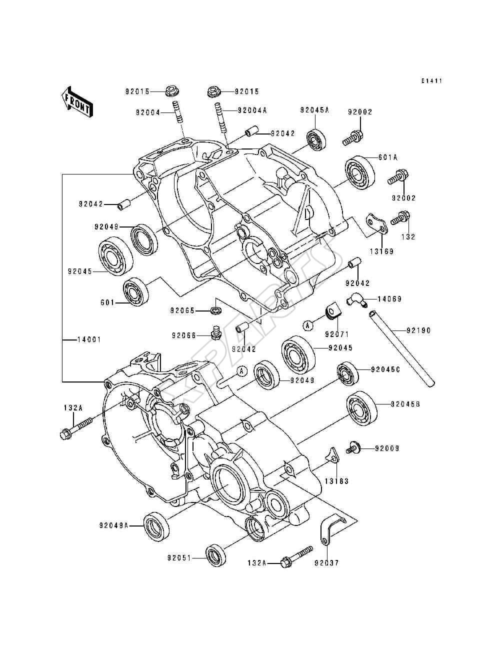Billede til varegruppe Crankcase