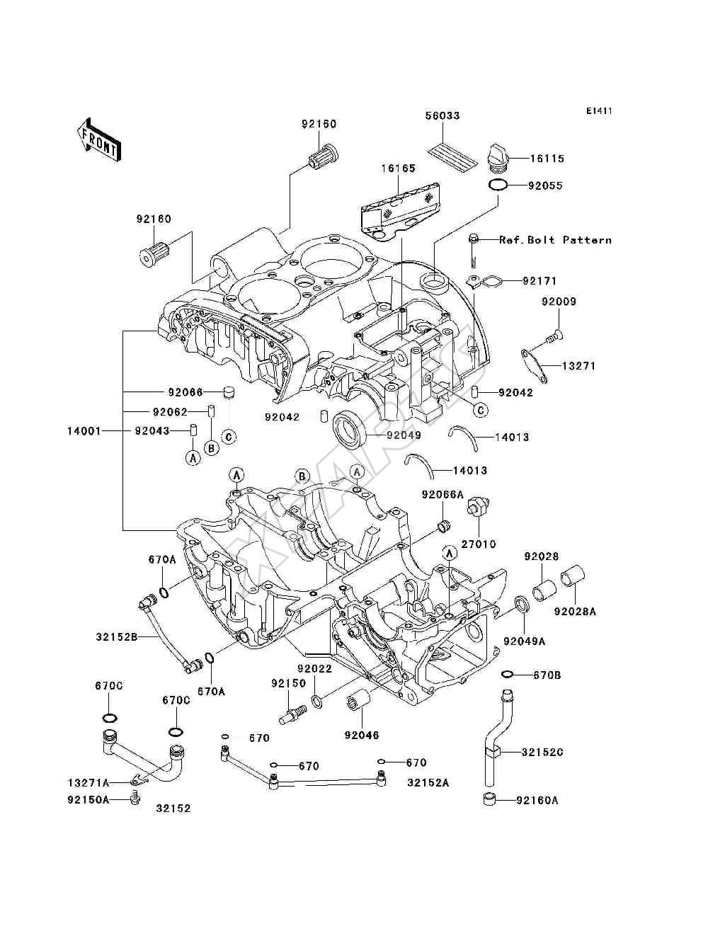 Billede til varegruppe Crankcase