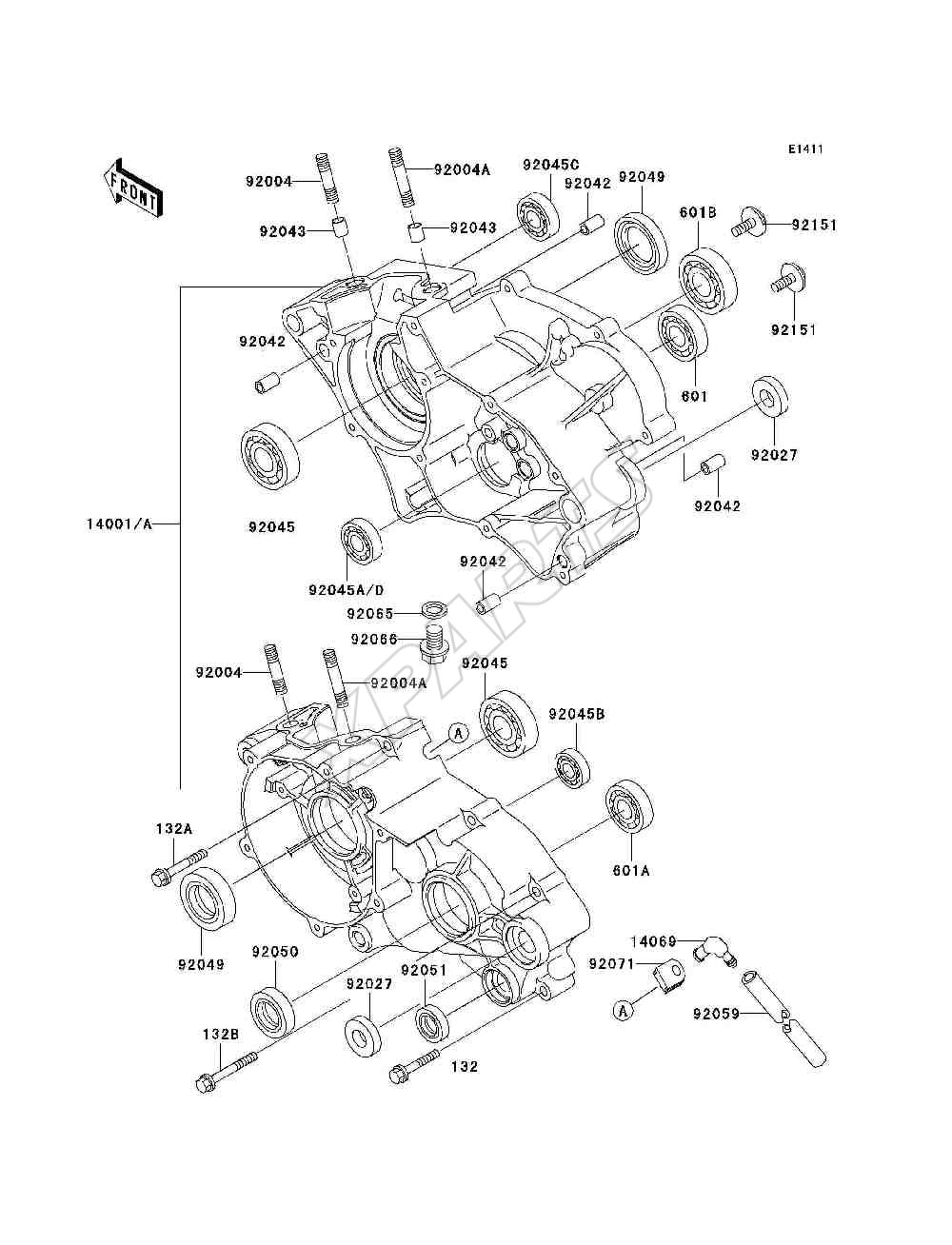 Billede til varegruppe Crankcase