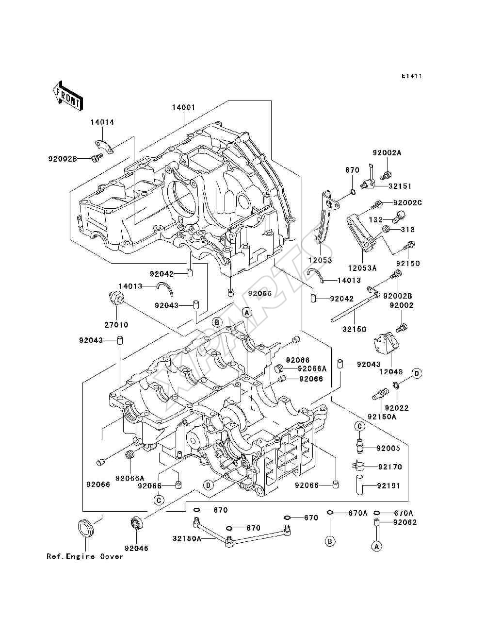 Billede til varegruppe Crankcase