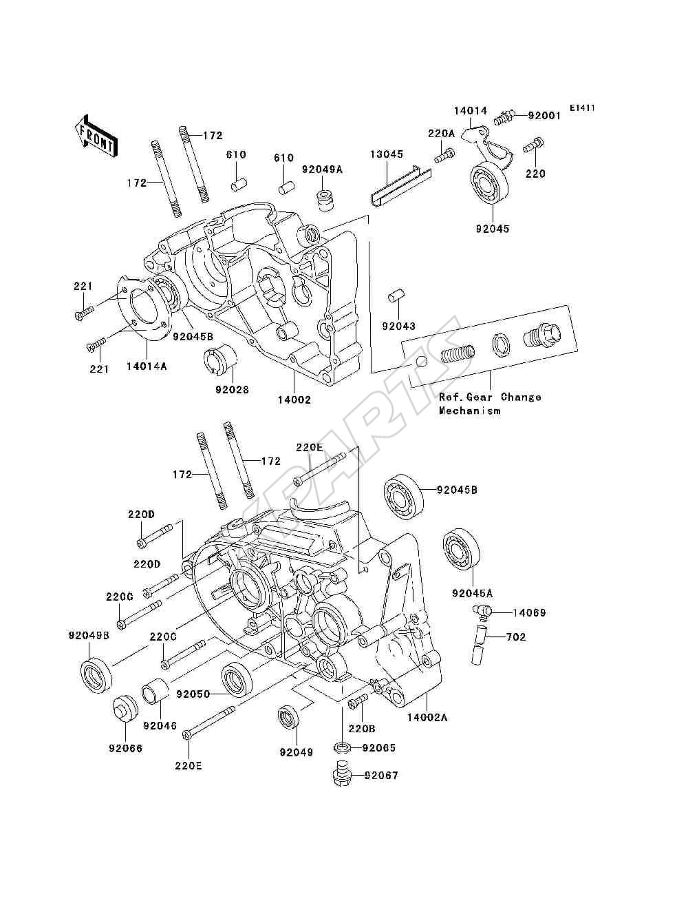 Billede til varegruppe Crankcase
