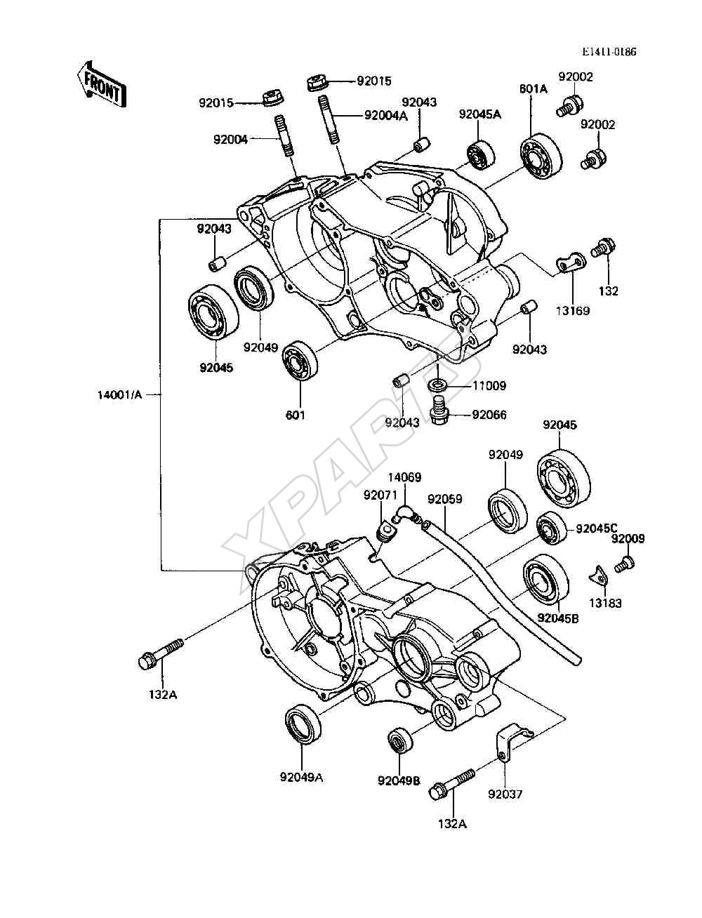 Billede til varegruppe Crankcase