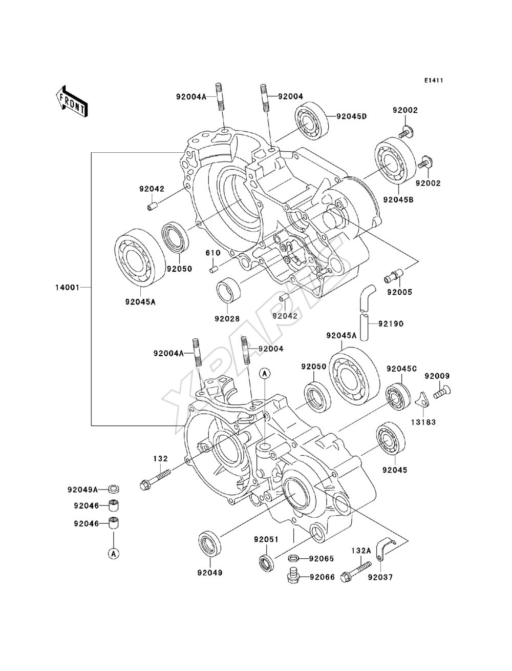 Billede til varegruppe Crankcase
