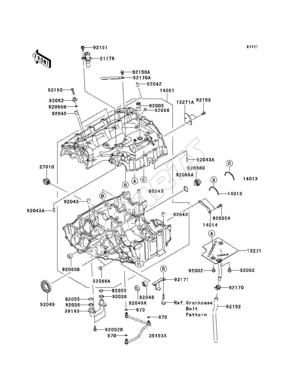 Billede til varegruppe Crankcase