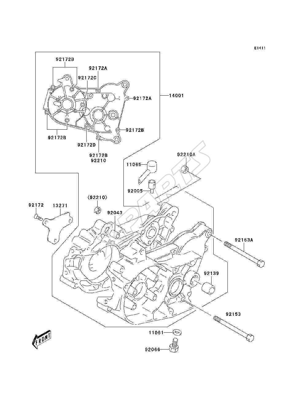 Billede til varegruppe Crankcase
