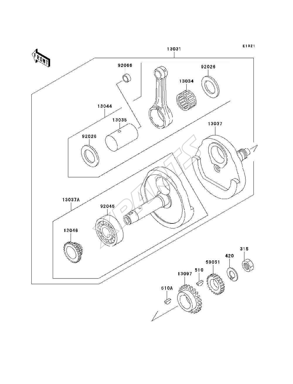 Billede til varegruppe Crankshaft