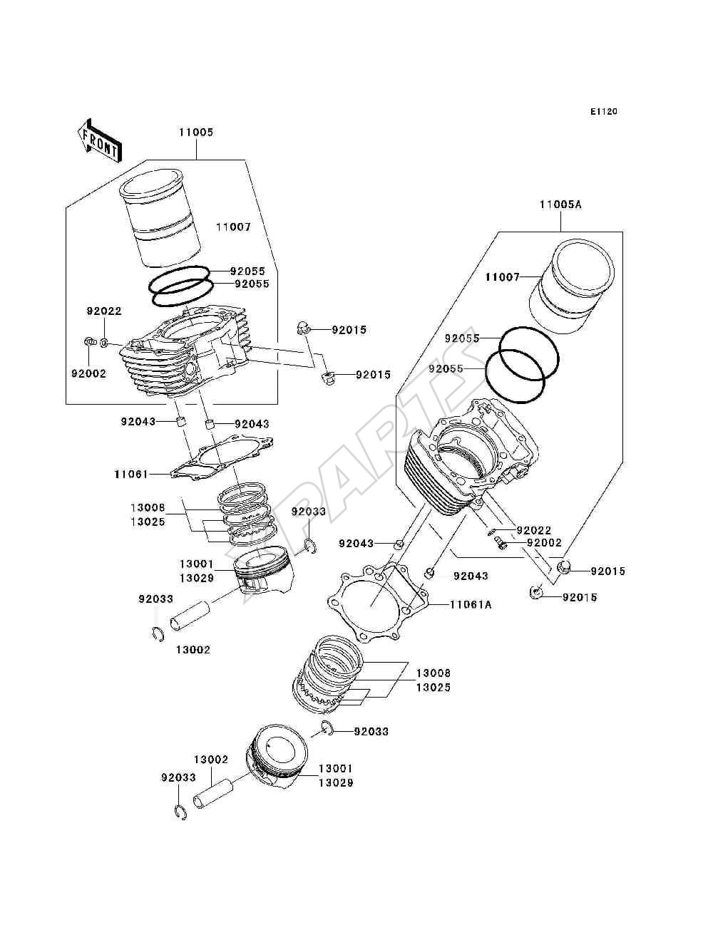 Billede til varegruppe Cylinder / Piston(s)