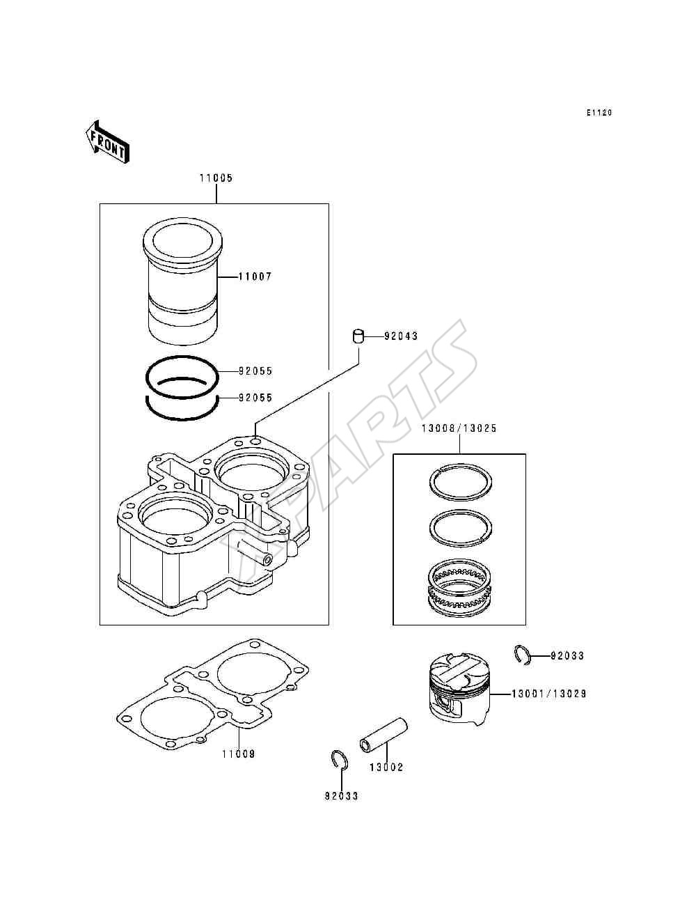 Billede til varegruppe Cylinder / Piston(s)