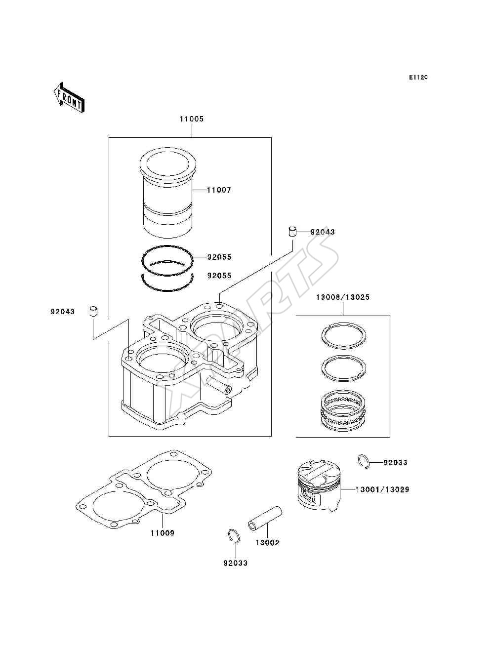 Billede til varegruppe Cylinder / Piston(s)