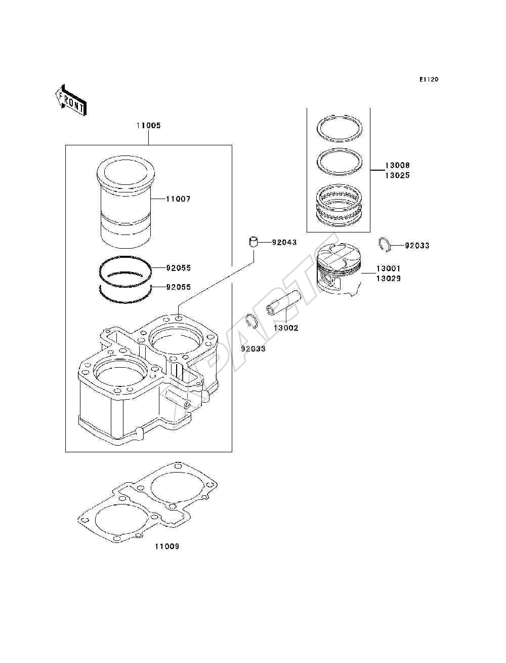 Billede til varegruppe Cylinder / Piston(s)