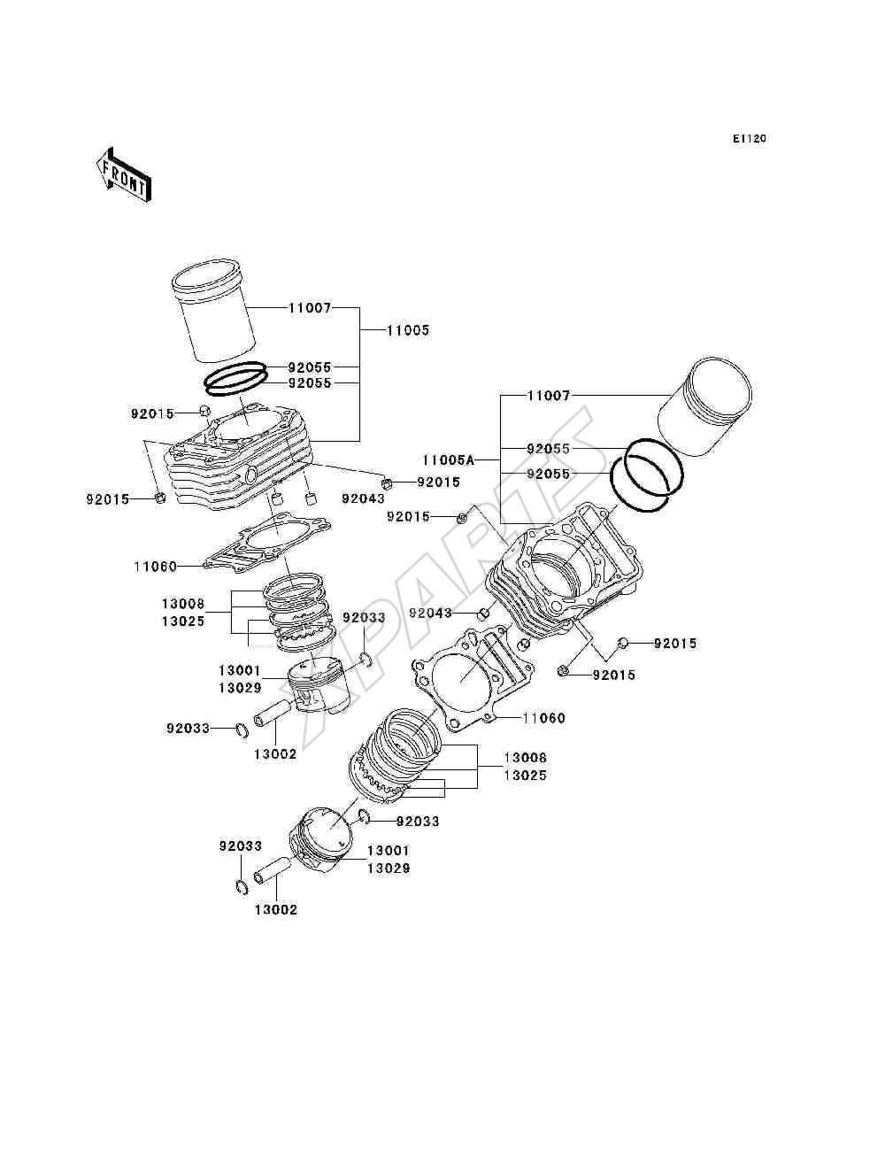 Billede til varegruppe Cylinder / Piston(s)