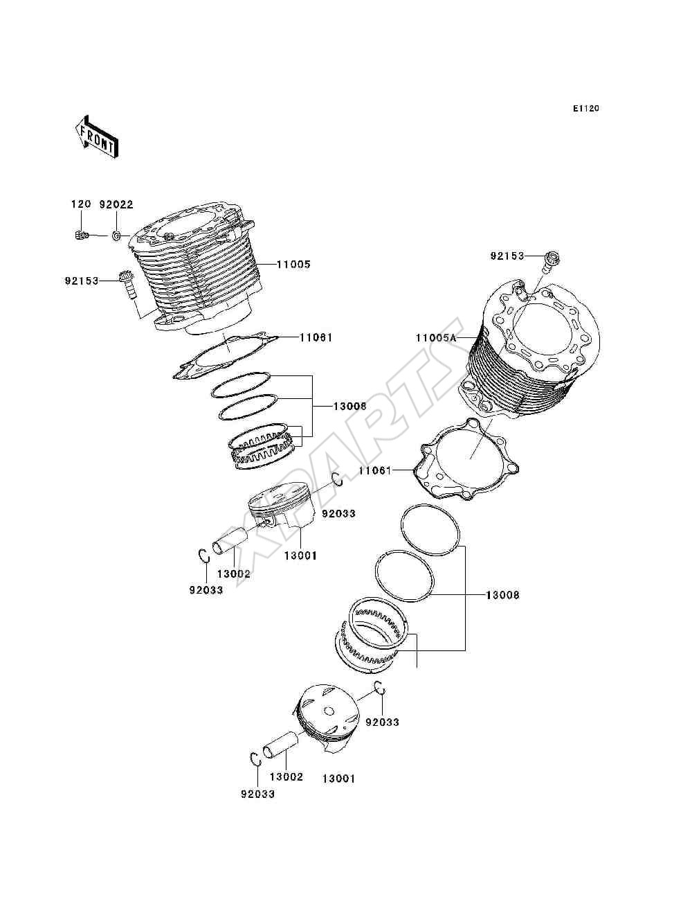 Billede til varegruppe Cylinder / Piston(s)