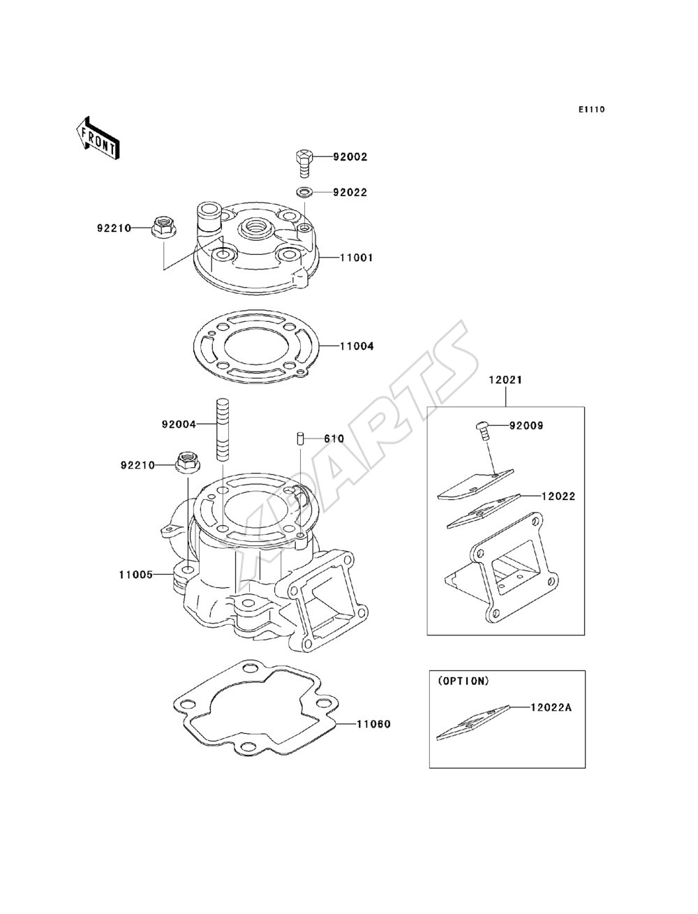 Billede til varegruppe Cylinder Head / Cylinder