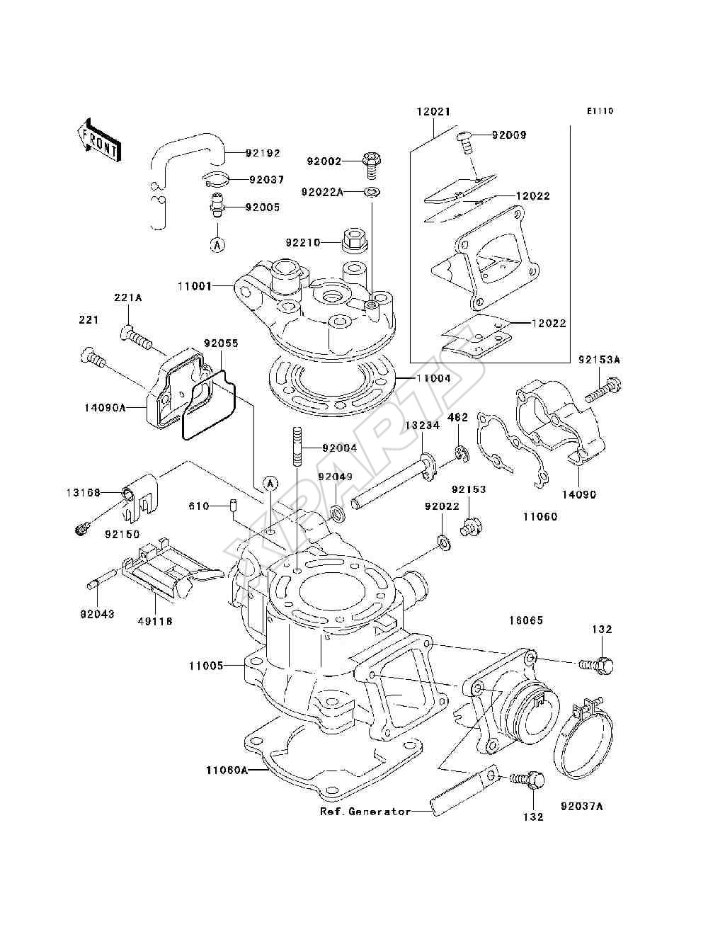 Billede til varegruppe Cylinder Head / Cylinder