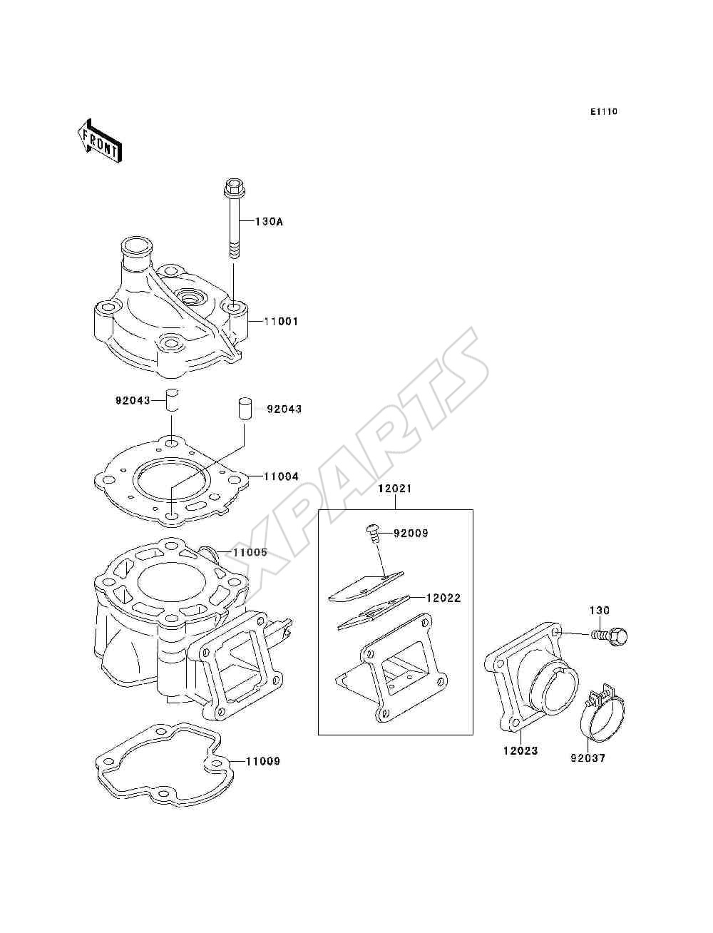 Billede til varegruppe Cylinder Head / Cylinder