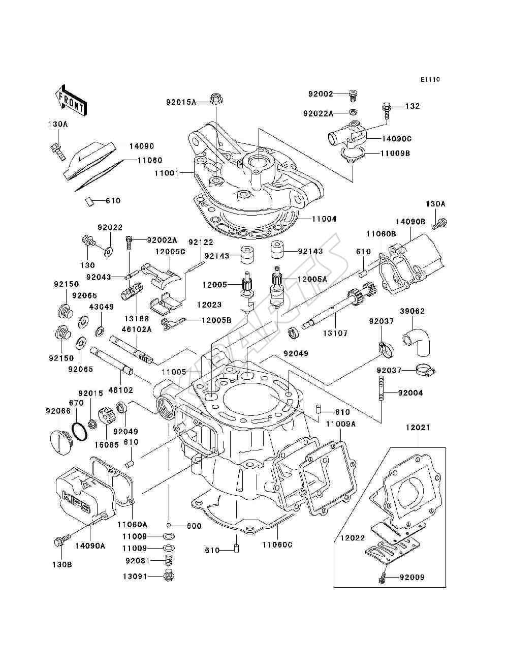 Billede til varegruppe Cylinder Head / Cylinder