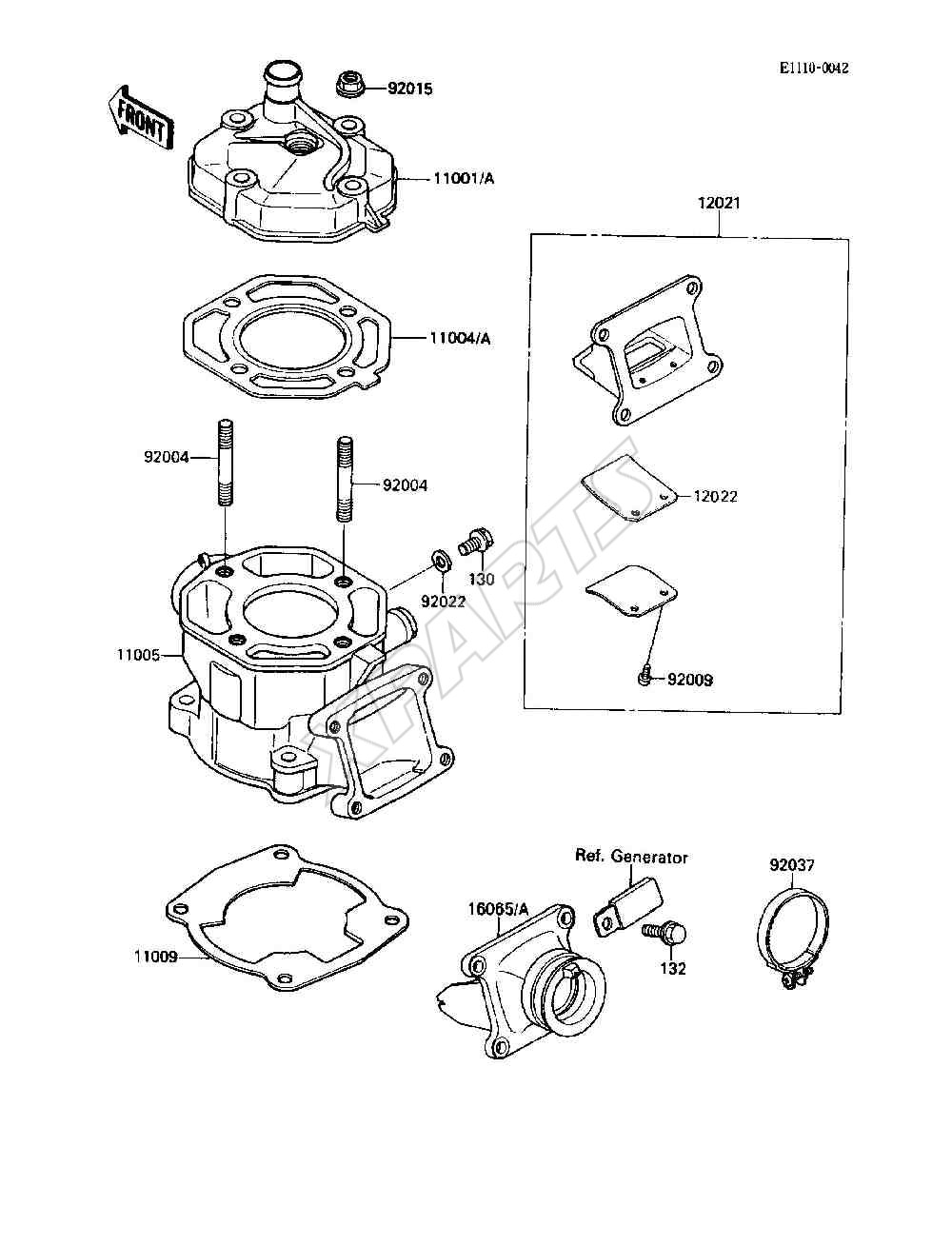 Billede til varegruppe Cylinder Head / Cylinder