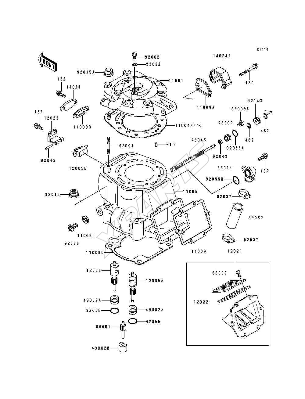 Billede til varegruppe Cylinder Head / Cylinder