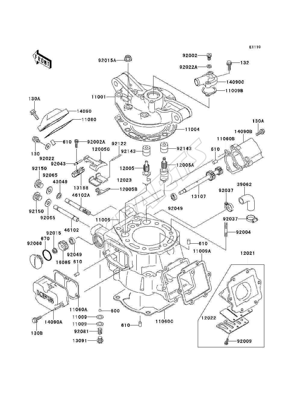 Billede til varegruppe Cylinder Head / Cylinder