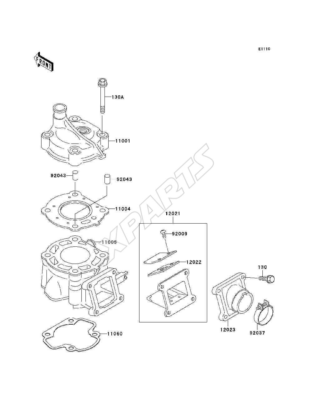 Billede til varegruppe Cylinder Head / Cylinder