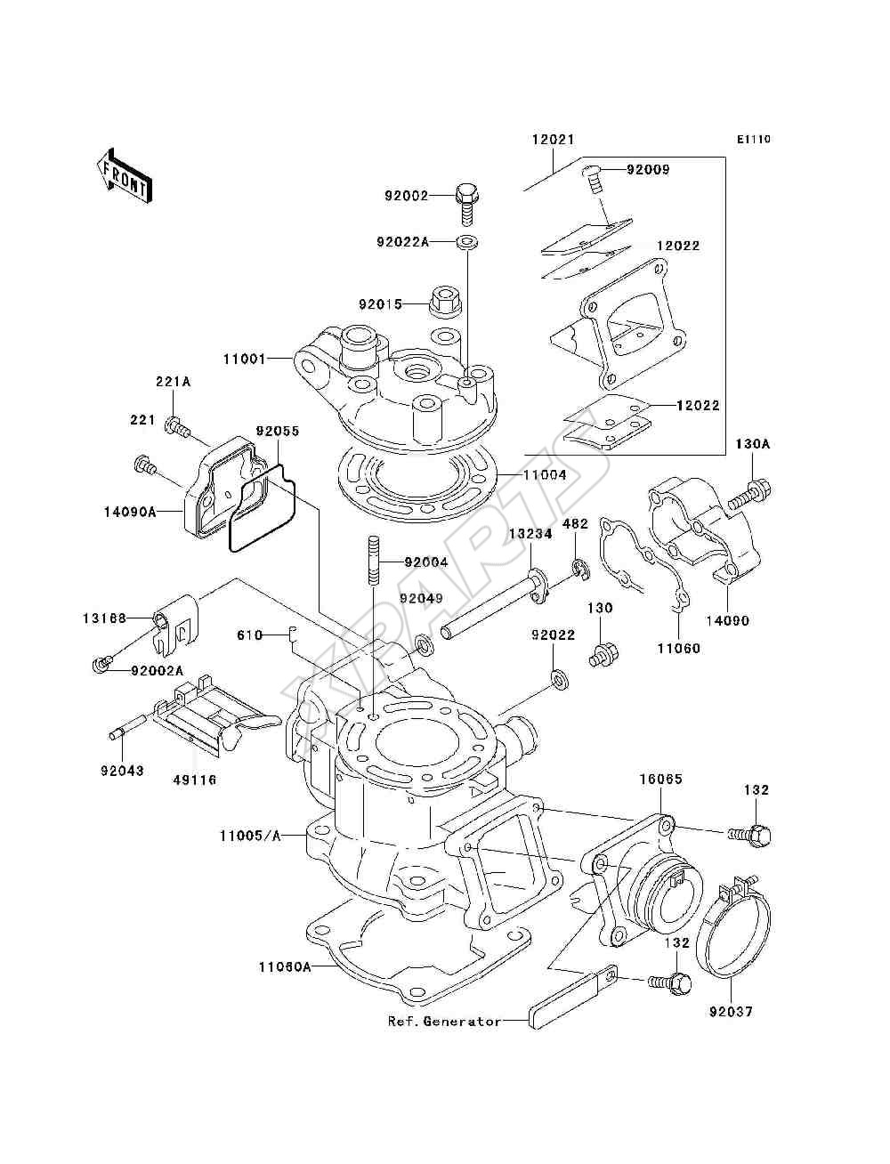 Billede til varegruppe Cylinder Head / Cylinder