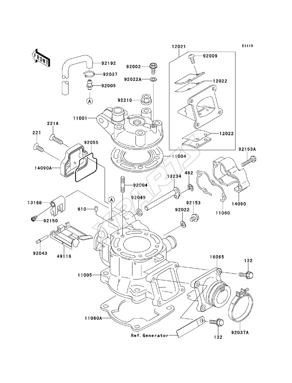 Billede til varegruppe Cylinder Head / Cylinder