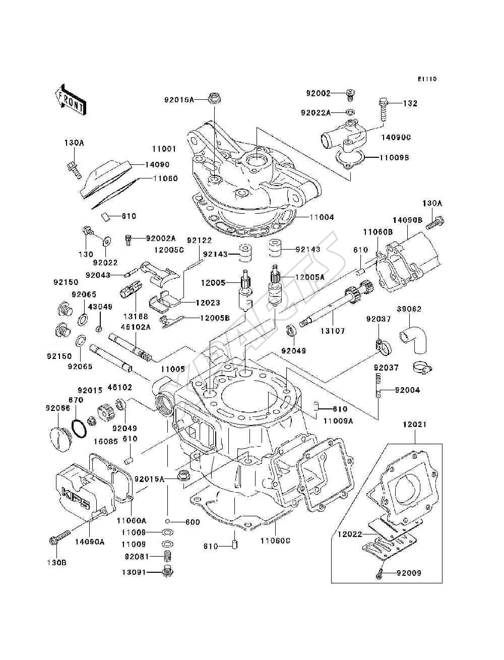Billede til varegruppe Cylinder Head / Cylinder