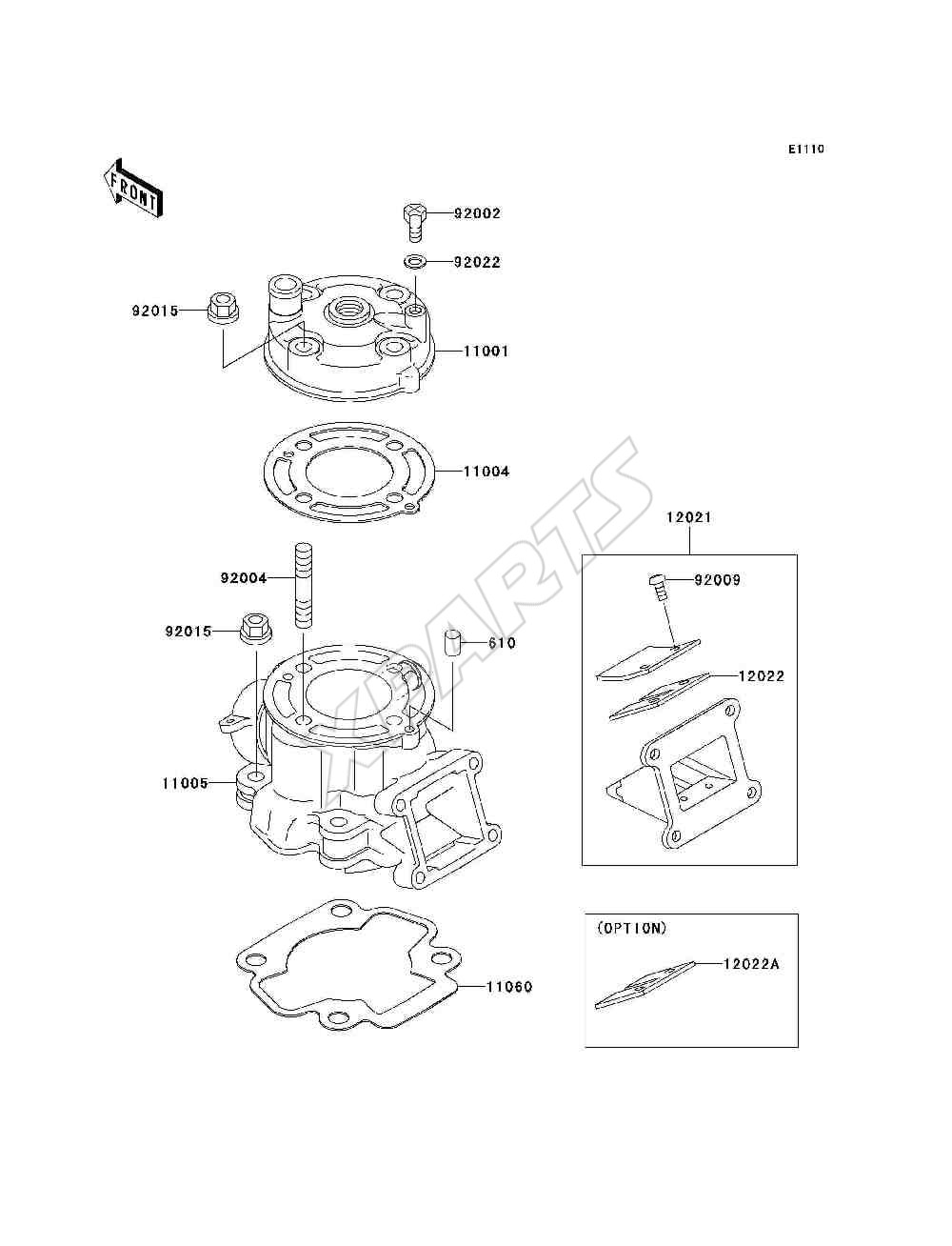 Billede til varegruppe Cylinder Head / Cylinder