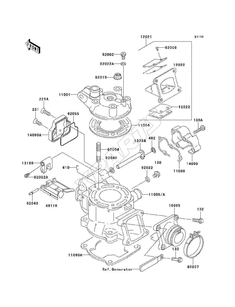 Billede til varegruppe Cylinder Head / Cylinder