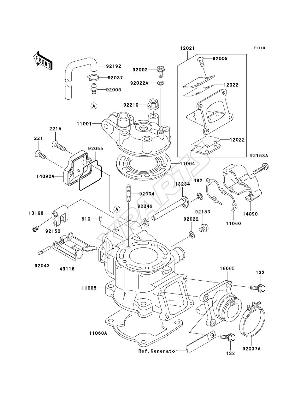 Billede til varegruppe Cylinder Head / Cylinder