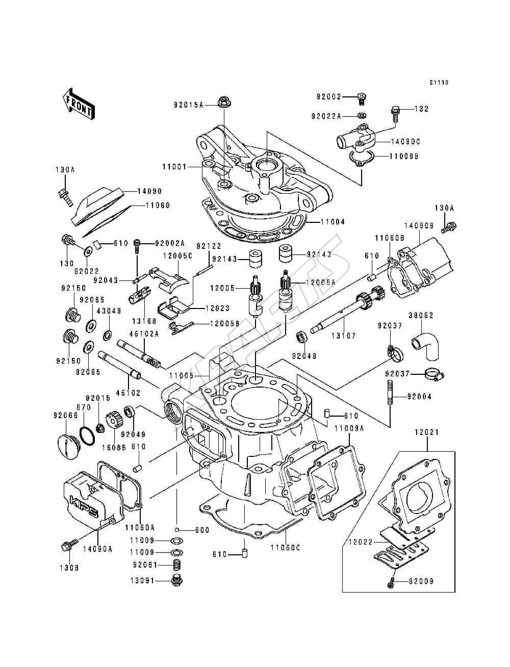 Billede til varegruppe Cylinder Head / Cylinder