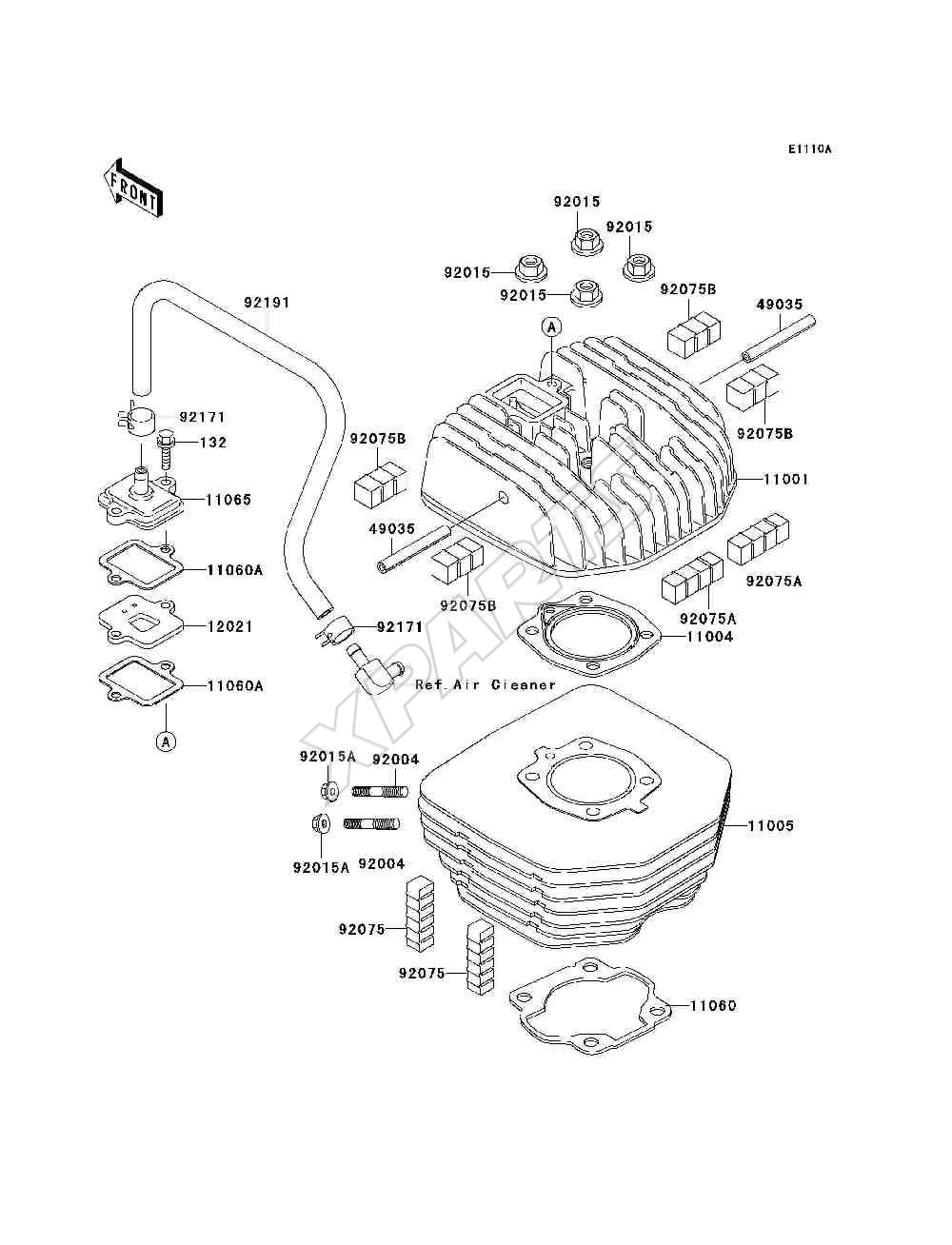 Billede til varegruppe Cylinder Head / Cylinder(M8 / M9)