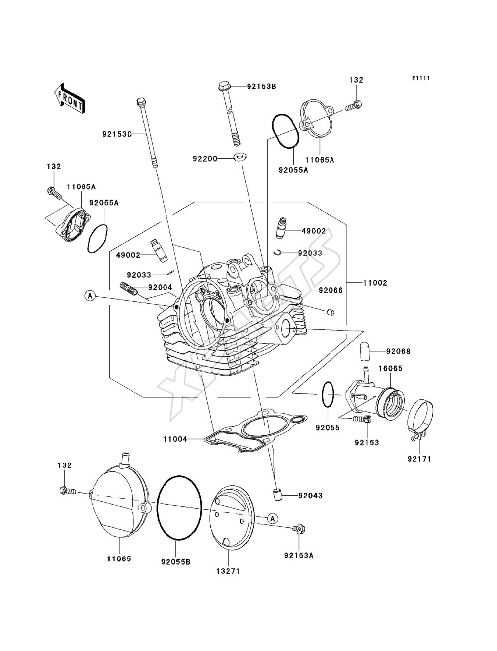 Billede til varegruppe Cylinder Head(A8F-A9FA)