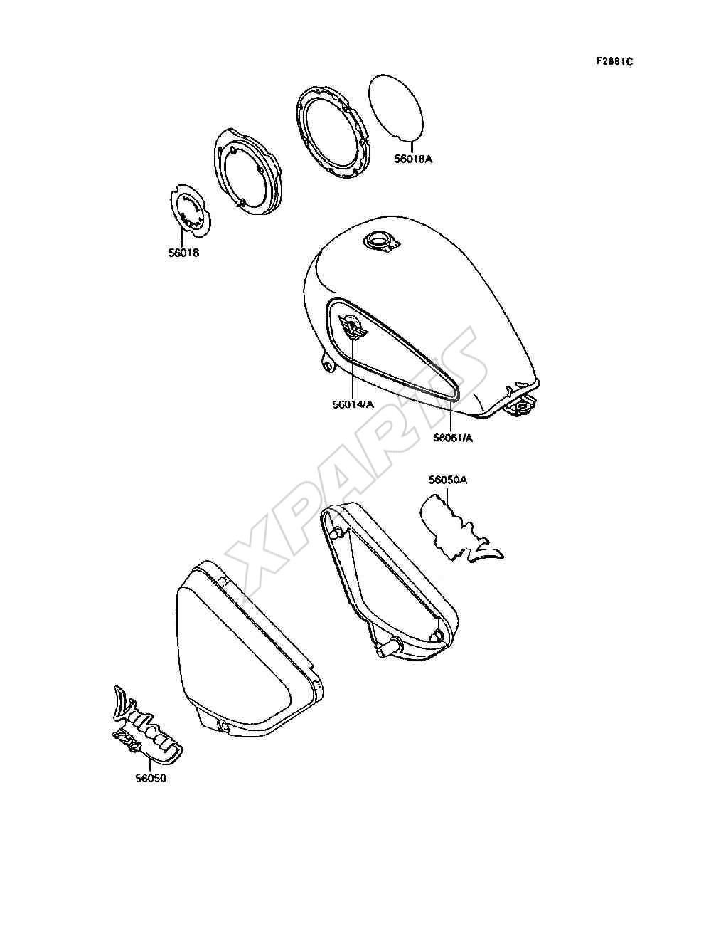 Billede til varegruppe Decals(Blue / Silver)