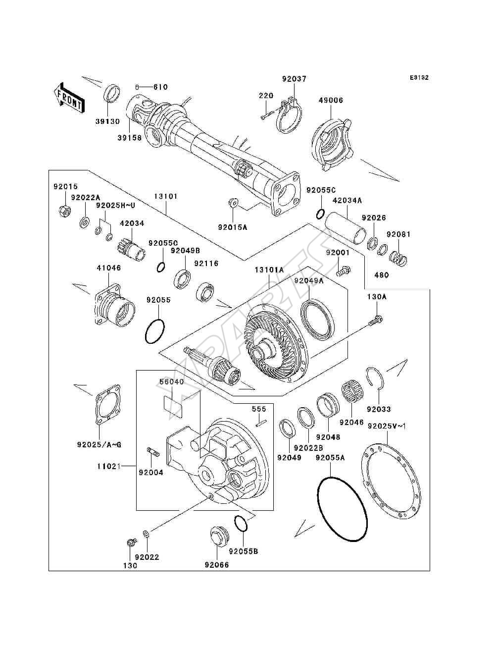 Billede til varegruppe Drive Shaft / Final Gear