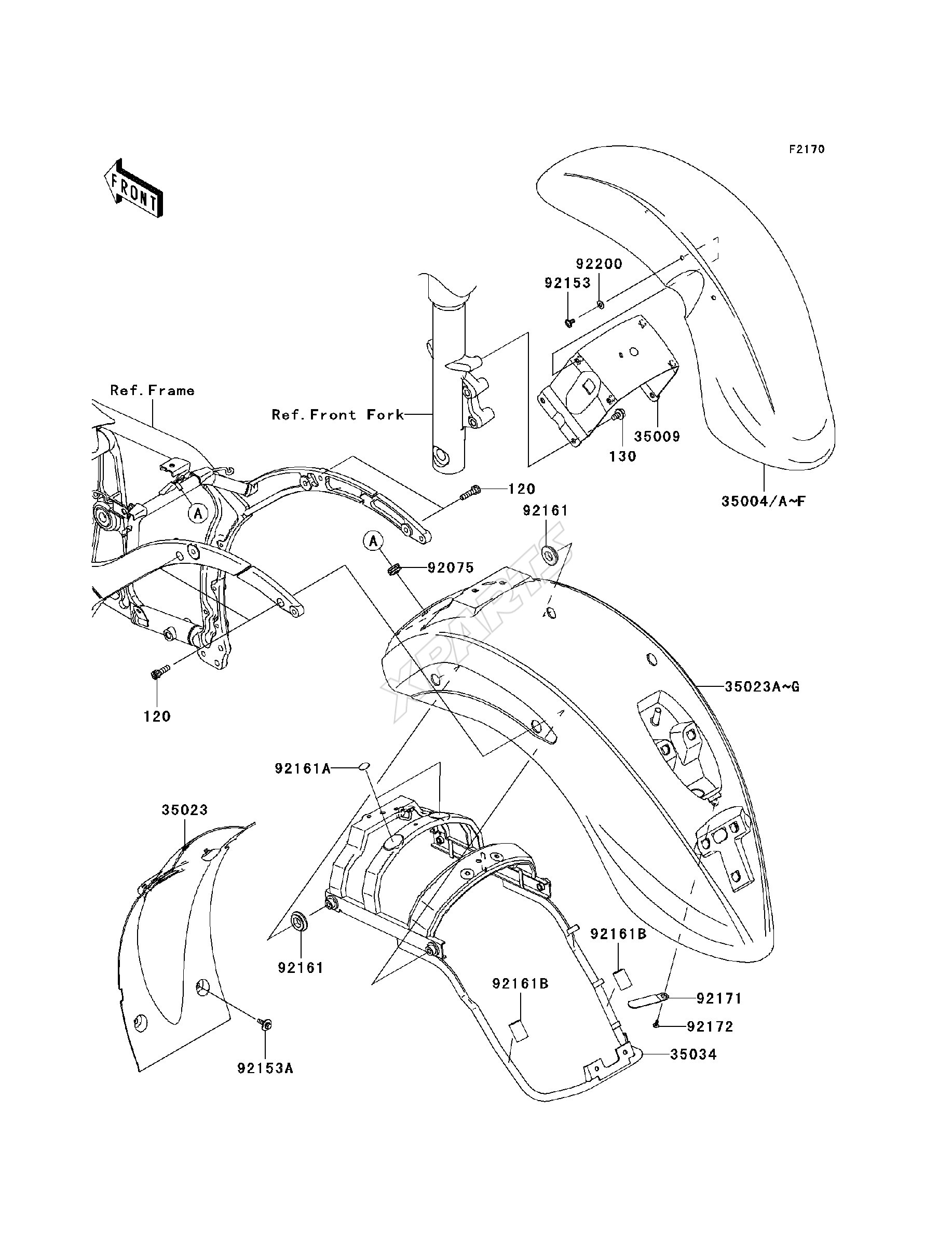 Picture for category Fenders(-JKAVN2B1 7A016369)