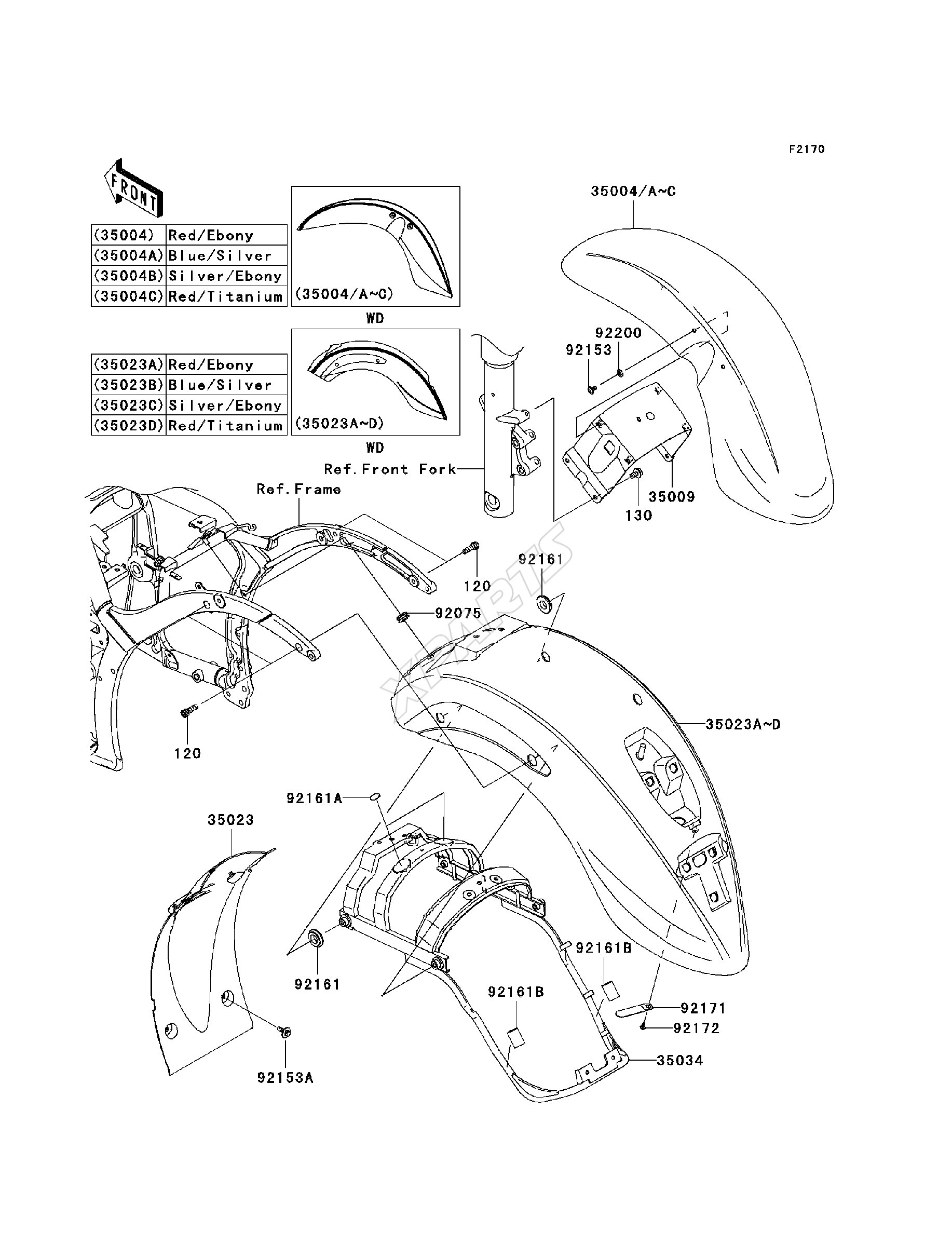 Picture for category Fenders(-JKAVN2D1 7A011496)