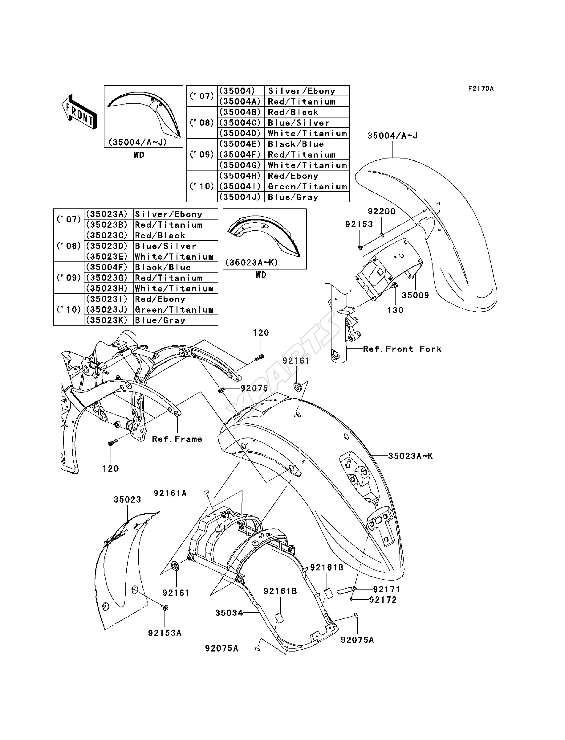 Billede til varegruppe Fenders(JKAVN2D1 7A011497-)